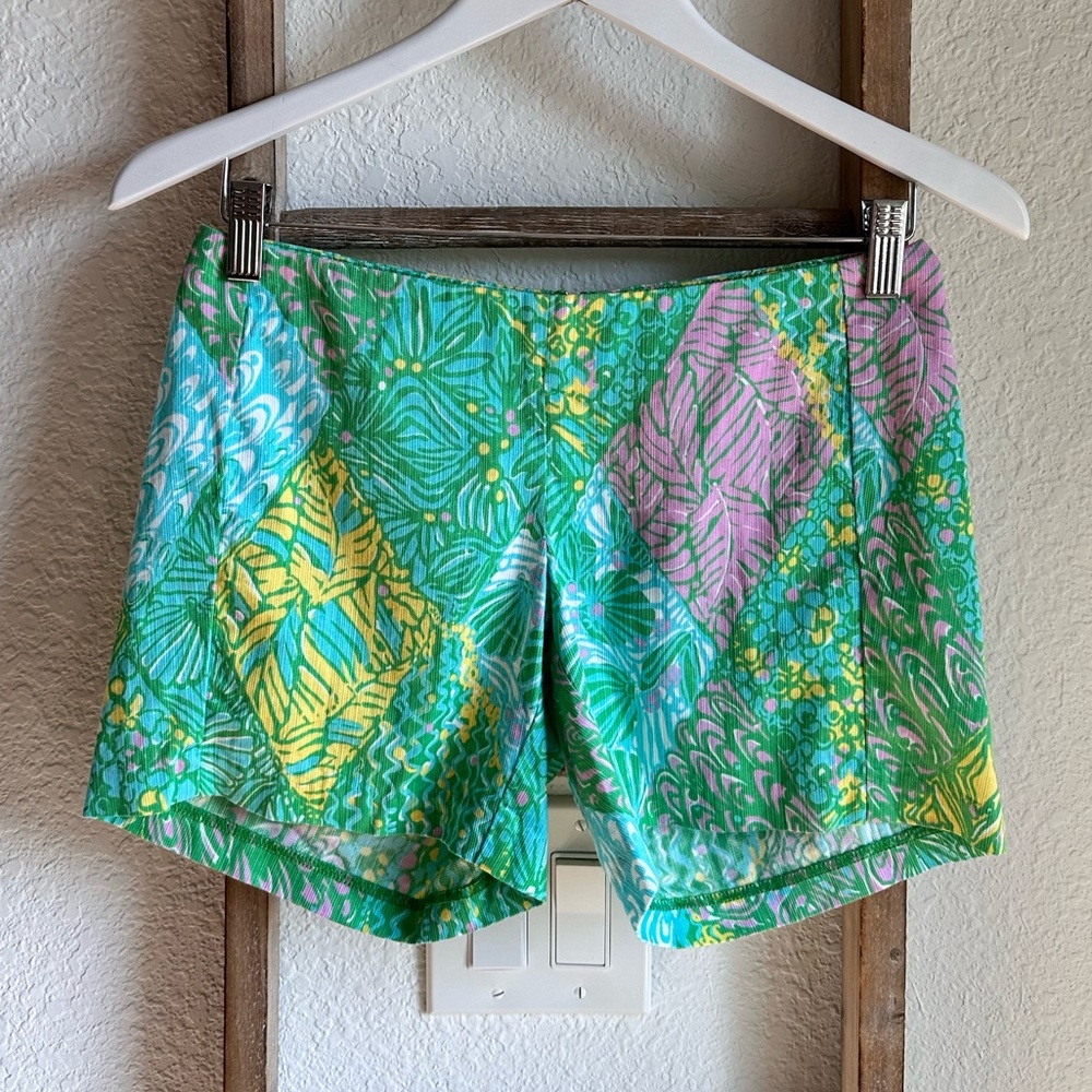 Lilly Pulitzer Deenie Shorts in "Sun Dance” SZ: 0